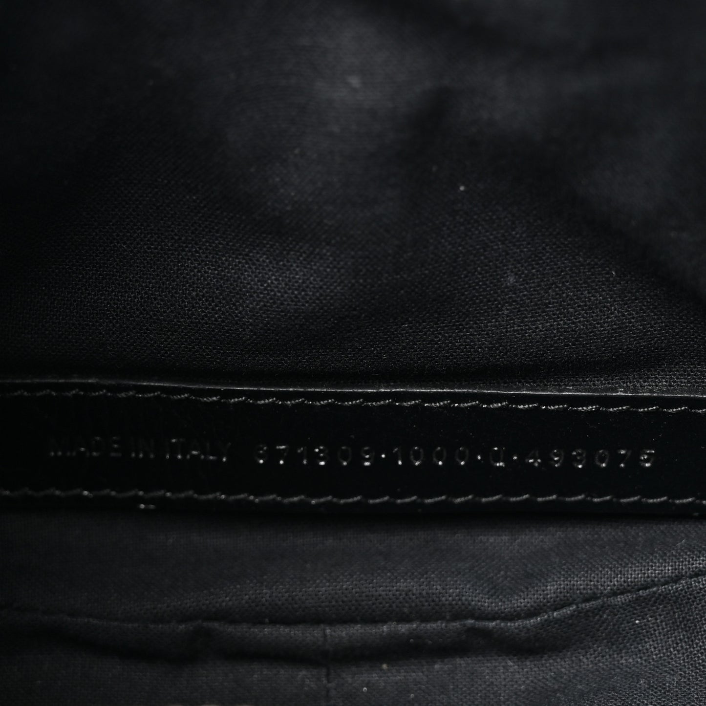 Agneau Arena Crystal Le Cagole Shoulder Bag XS Black