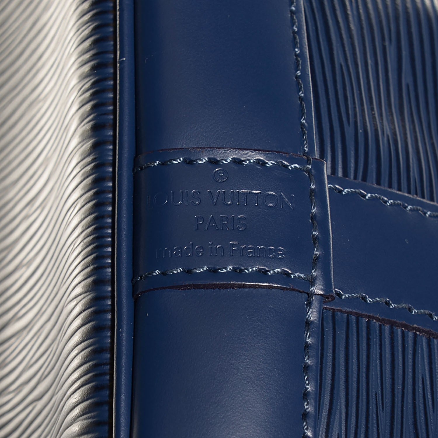 Louis Vuitton Epi Petit Noe NM Indigo 13 of 14