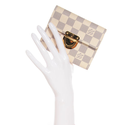 Louis Vuitton Damier Azur Koala Wallet 2 of 7