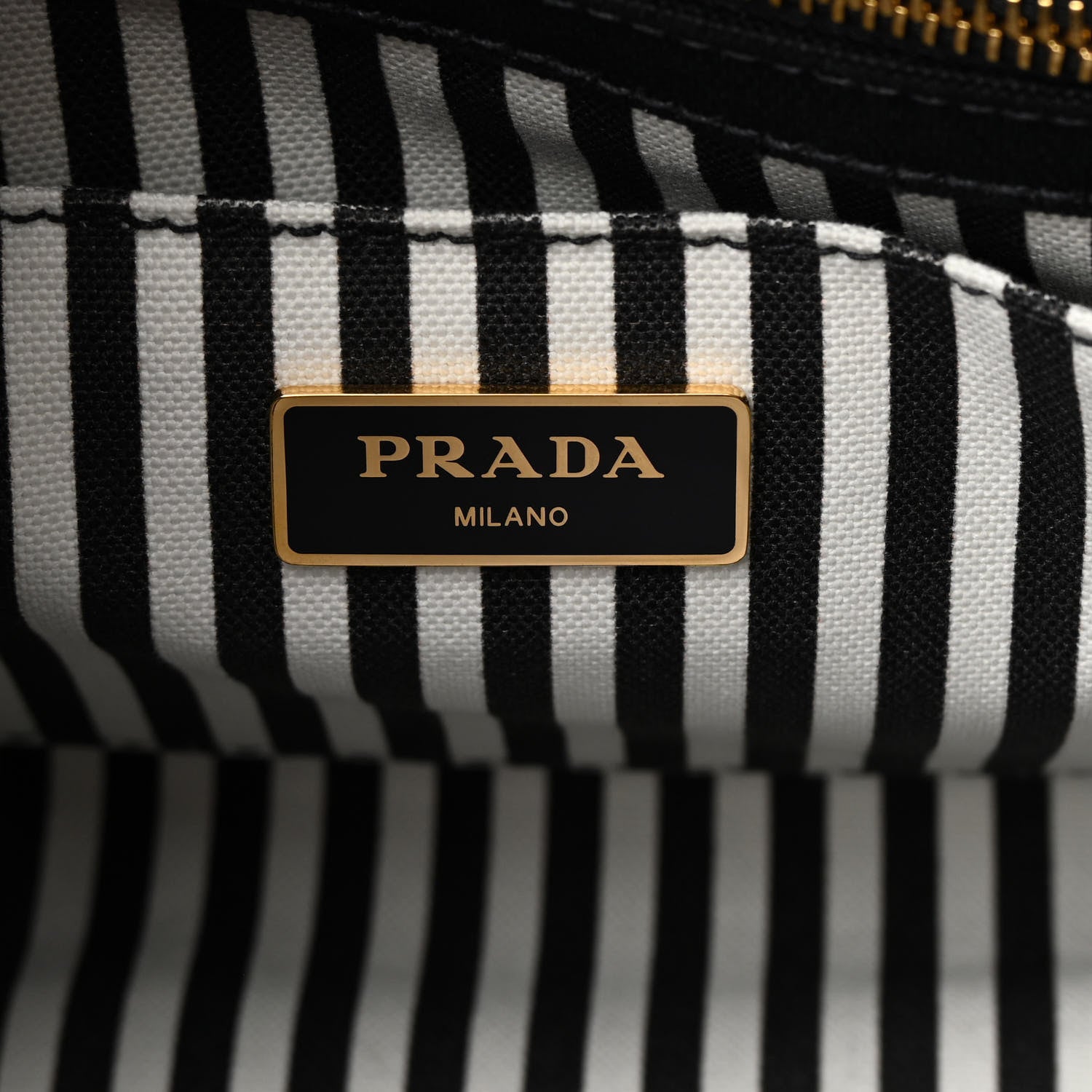 Prada Canapa Small Logo Tote Black 5 of 11