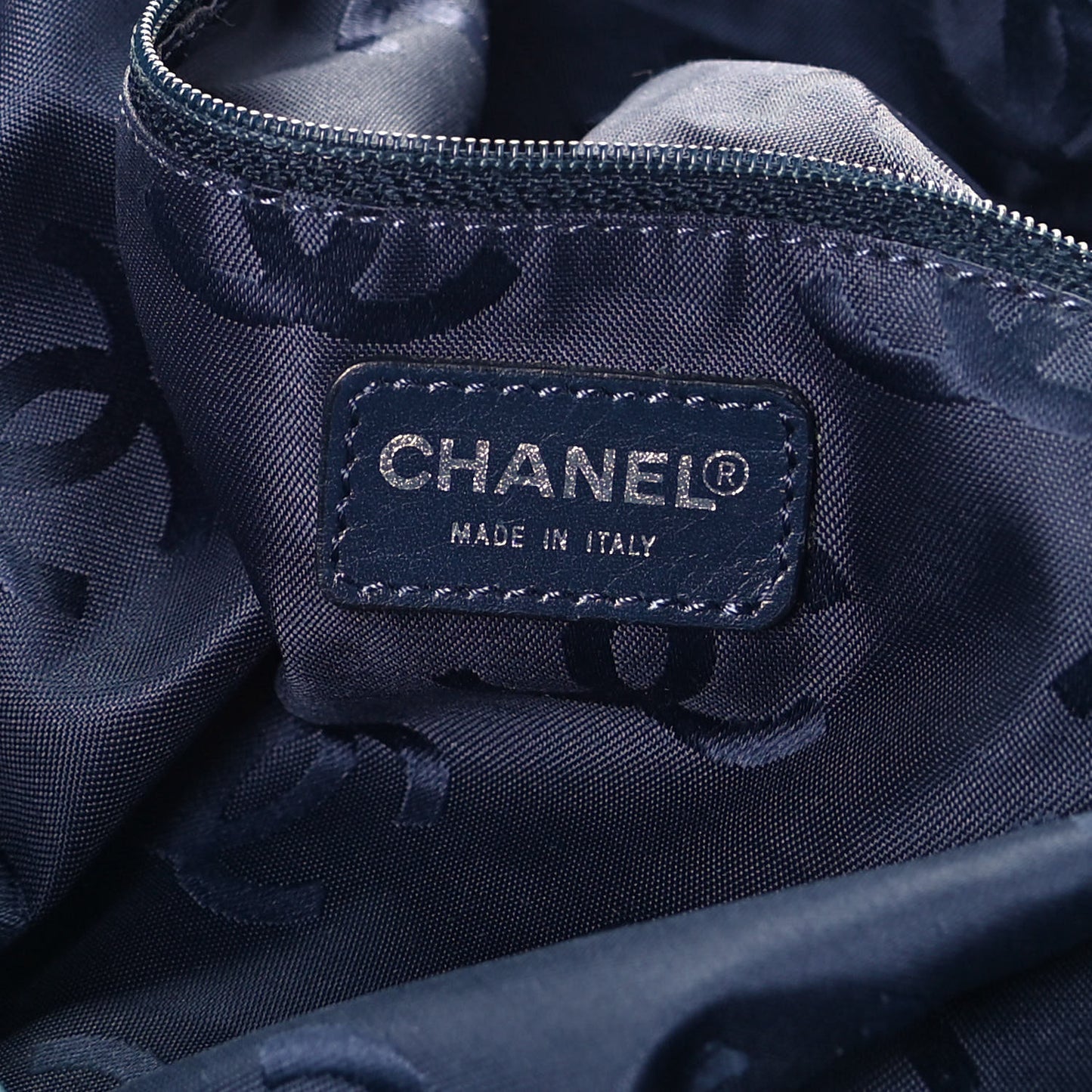 Denim CC Hobo Dark Blue