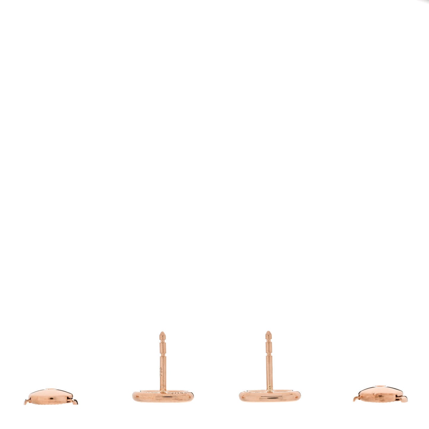 18K Rose Gold TPM Farandole Stud Earrings