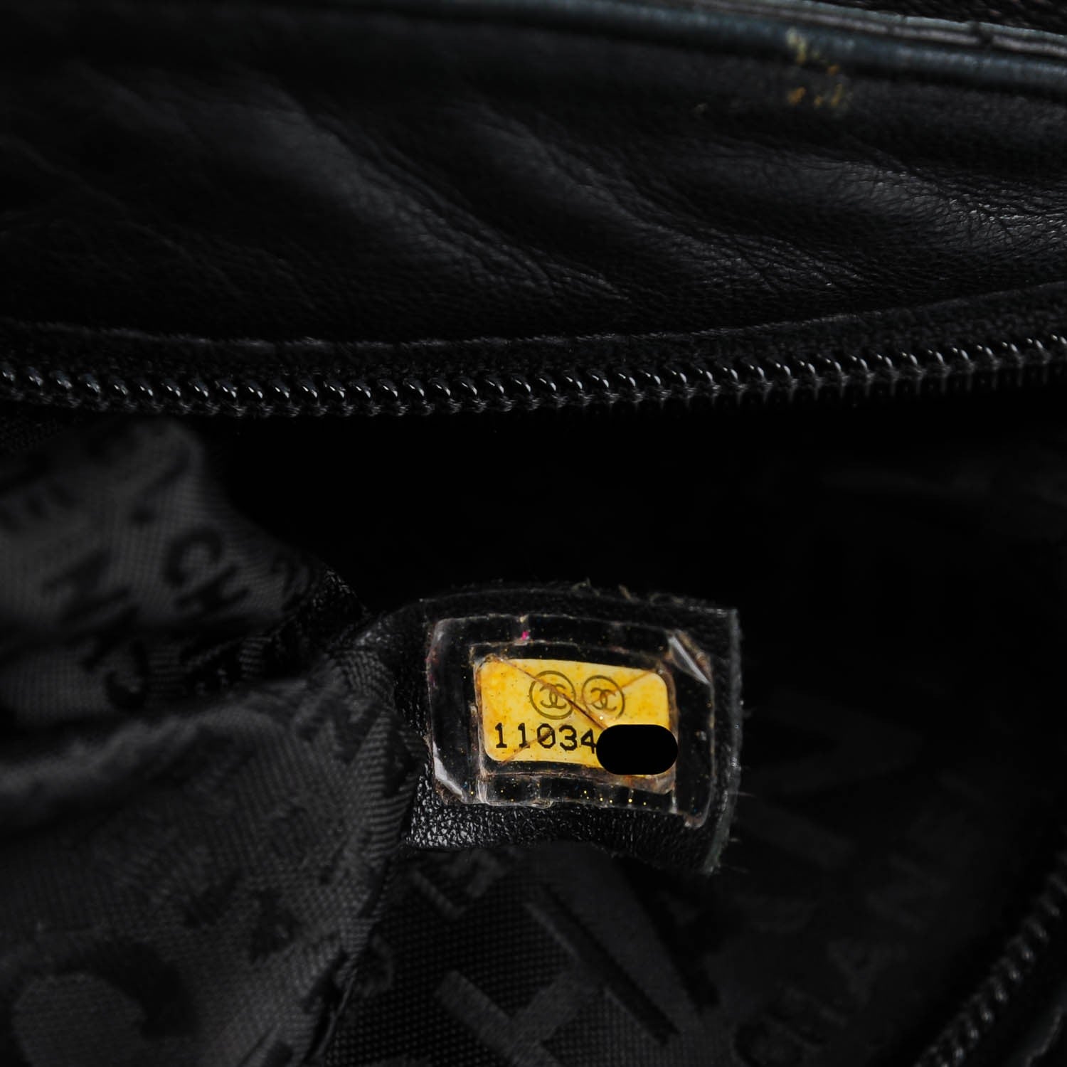 Chanel Lambskin Stitched Medium Ultimate Soft Tote Black 7 of 7