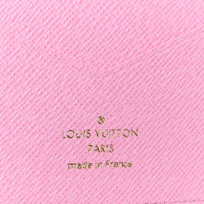Louis Vuitton Monogram 2023 Christmas Animation Alpine Passport Cover Pink 6 of 8