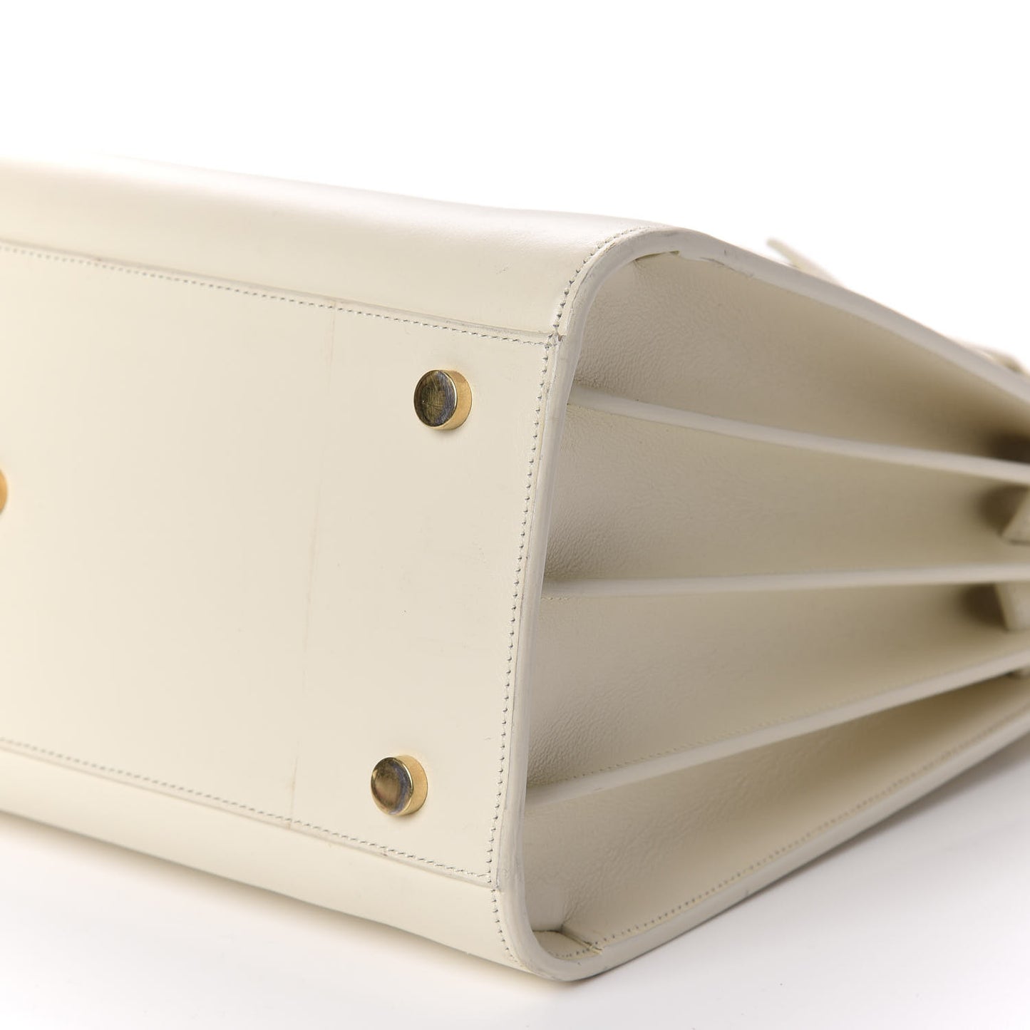 Calfskin Small Sac De Jour Dove White