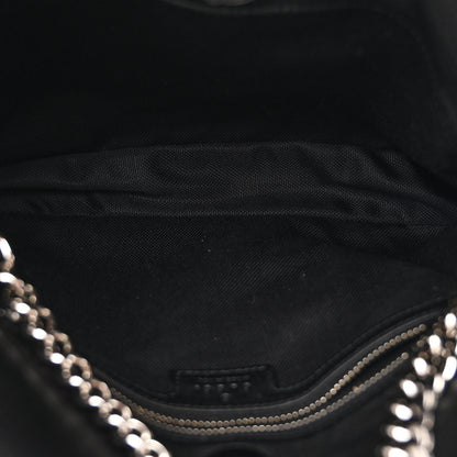 Gucci Sakai Be Green Calfskin Diagonal Stitched Small Blondie Tote Black 5 of 10