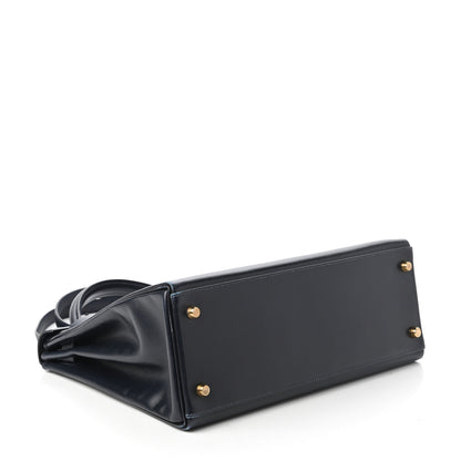 Hermes Box Kelly Retourne 32 Indigo 4 of 10