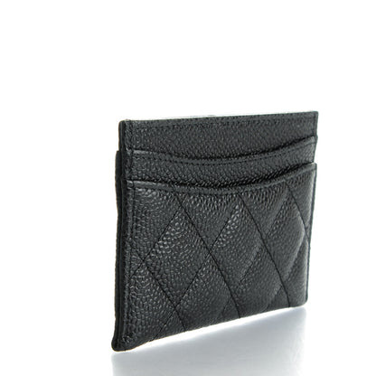Chanel Caviar Quilted Card Holder Black 3 of 8