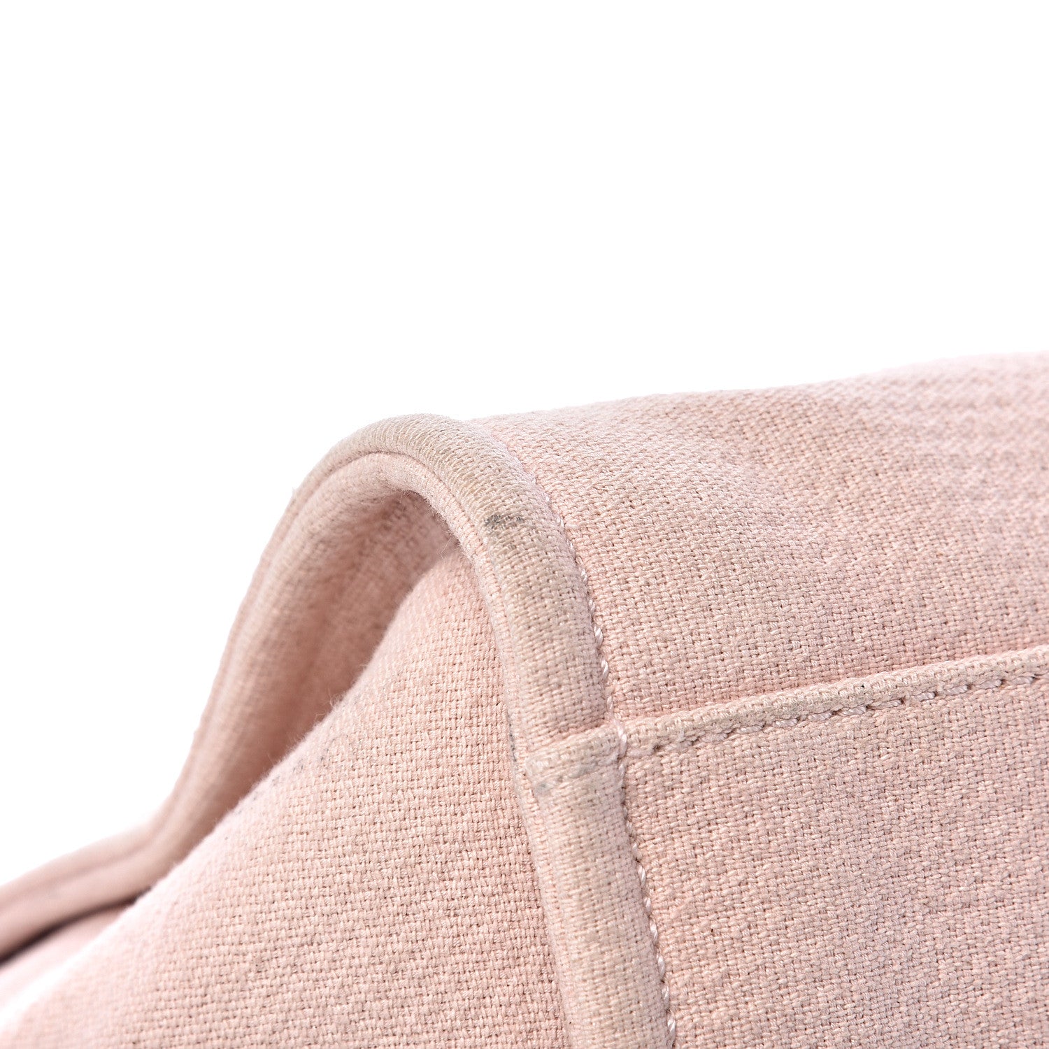 Chanel Canvas Medium Deauville Tote Pink 9 of 20