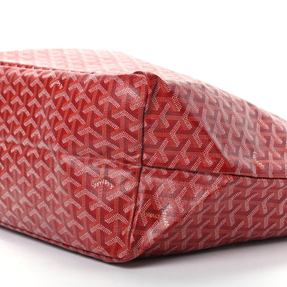 Goyard Goyardine Saint Louis GM Red 7 of 9