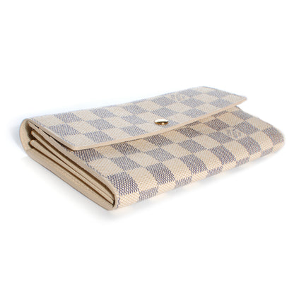 Louis Vuitton Damier Azur Sarah Wallet 3 of 6