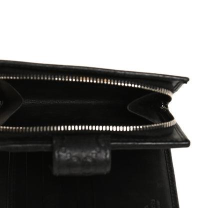 Gucci Guccissima Twins French Wallet Black 6 of 11