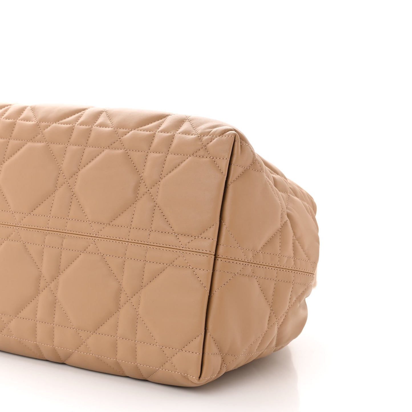 Calfskin Macrocannage Large Toujours Tan