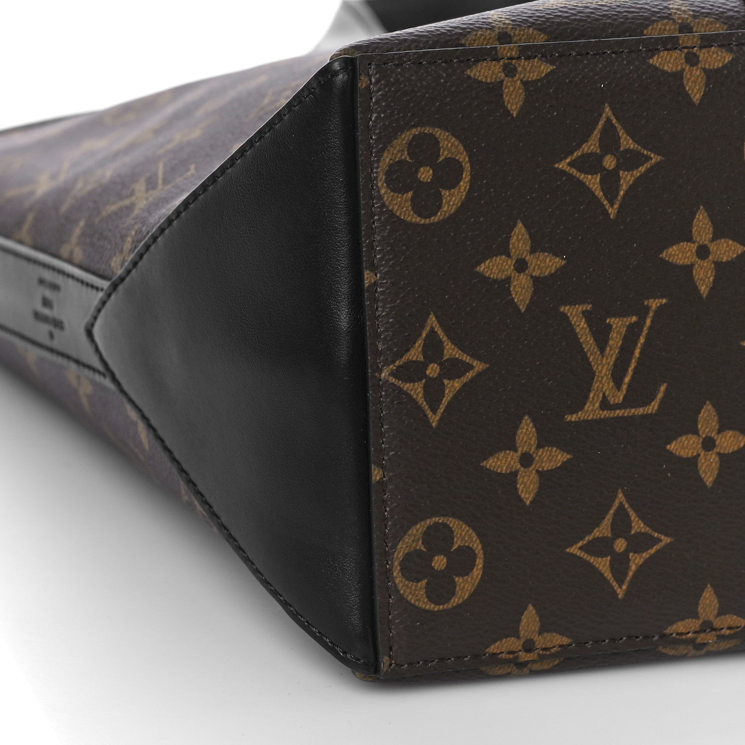 Louis Vuitton Monogram Macassar Weekend Tote PM 7 of 9