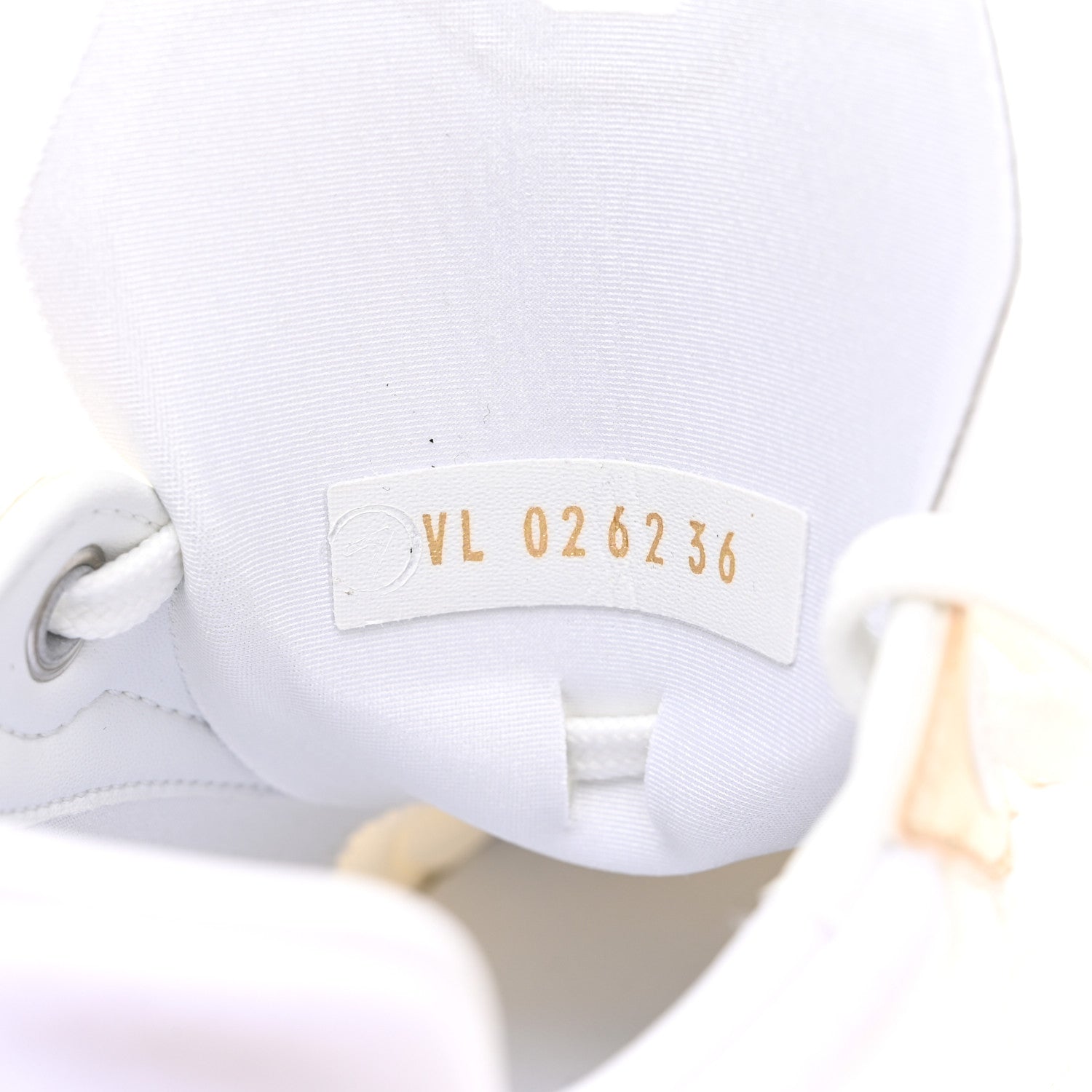 Louis Vuitton Monogram Calfskin Run 55 Sneakers 36 White 8 of 10