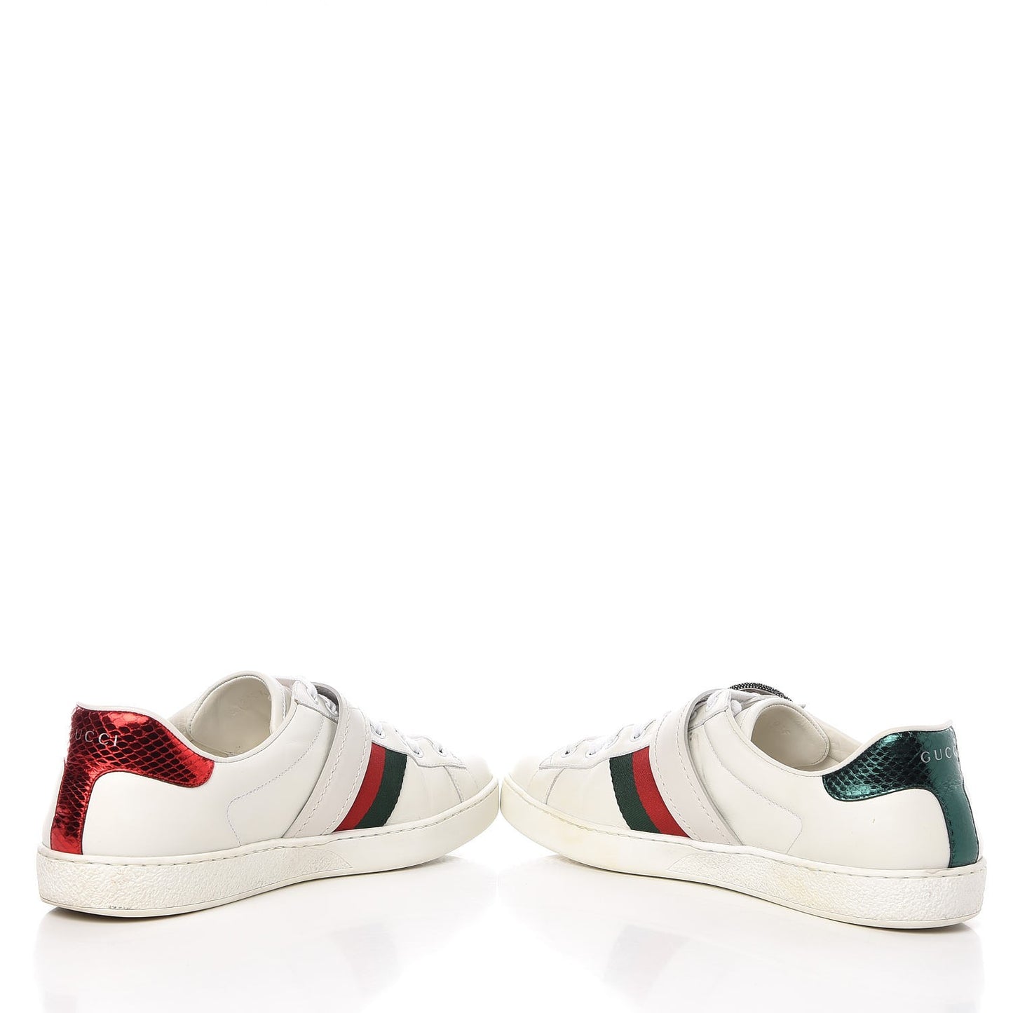 Calfskin Ayers Web Mens Dionysus Ace Sneakers 9 White