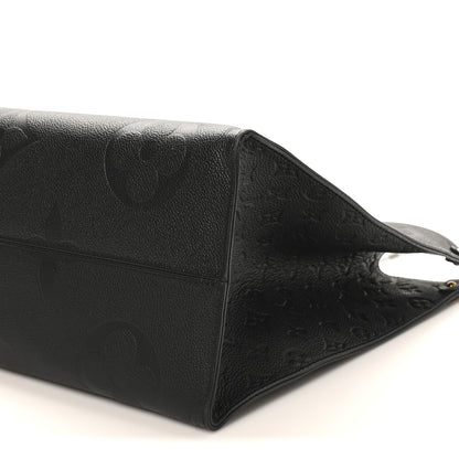 Louis Vuitton Empreinte Monogram Giant Onthego GM Black 9 of 9