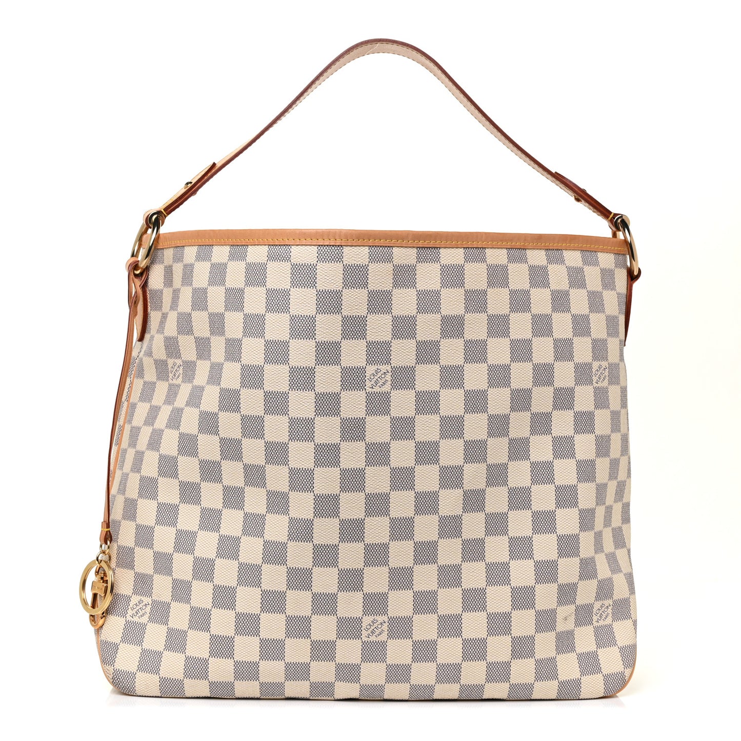 Damier Azur Delightful MM Rose Ballerine