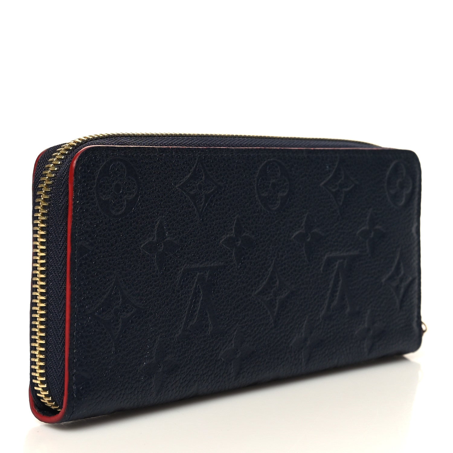 Louis Vuitton Empreinte Clemence Wallet Marine Rouge 3 of 7