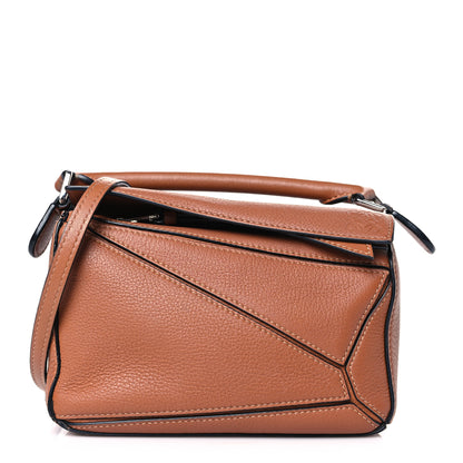 Loewe Calfskin Mini Puzzle Bag Tan 1 of 9