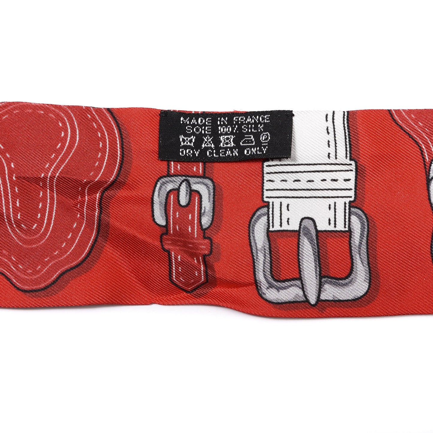 Silk Harnais Des Presidents Twilly Rouge Black Gris
