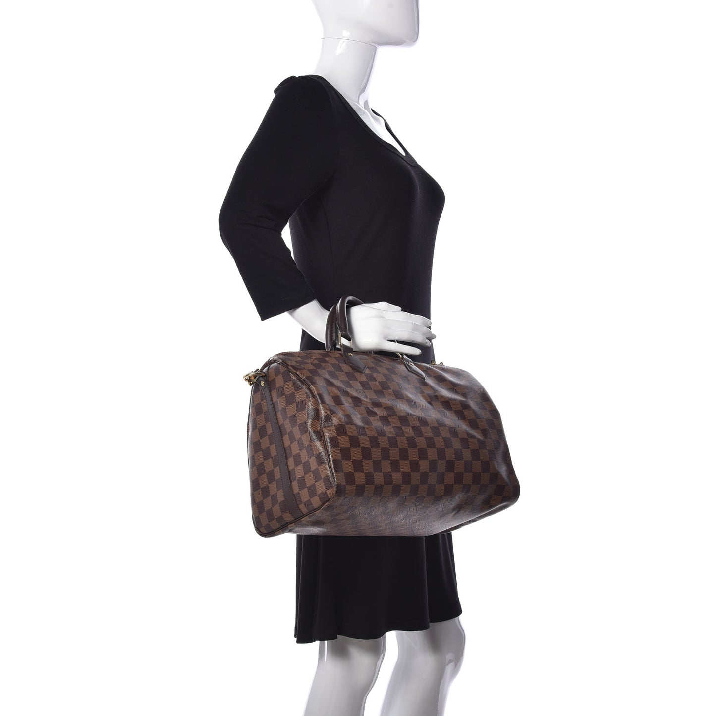 Damier Ebene Speedy Bandouliere 35