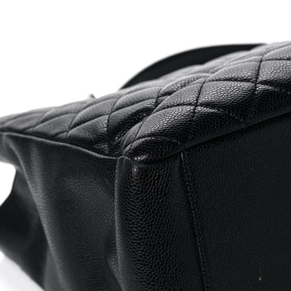 Chanel Caviar Quilted Grand Shopping Tote GST Black 10 of 15