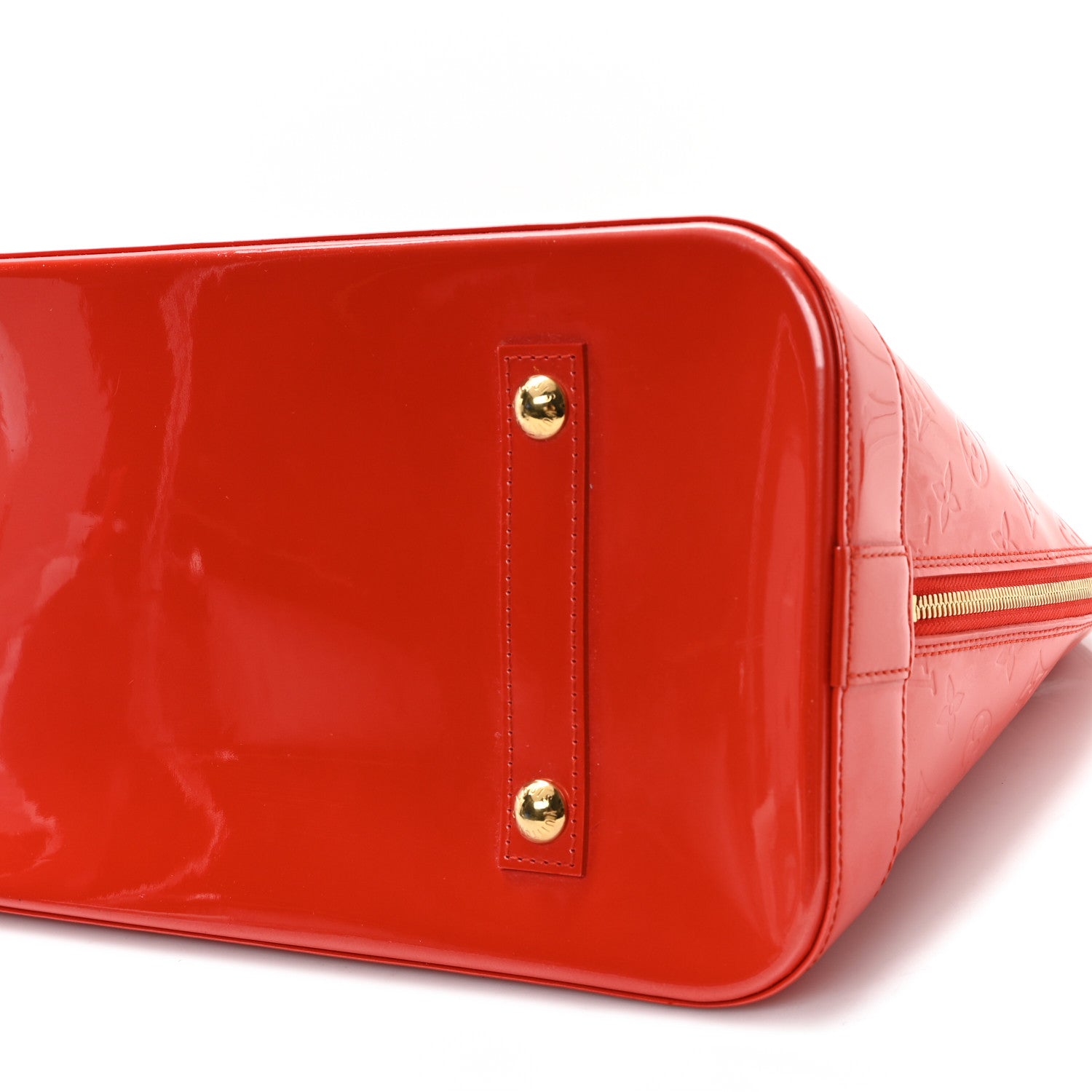 Louis Vuitton Vernis Alma GM Orange Sunset 9 of 10