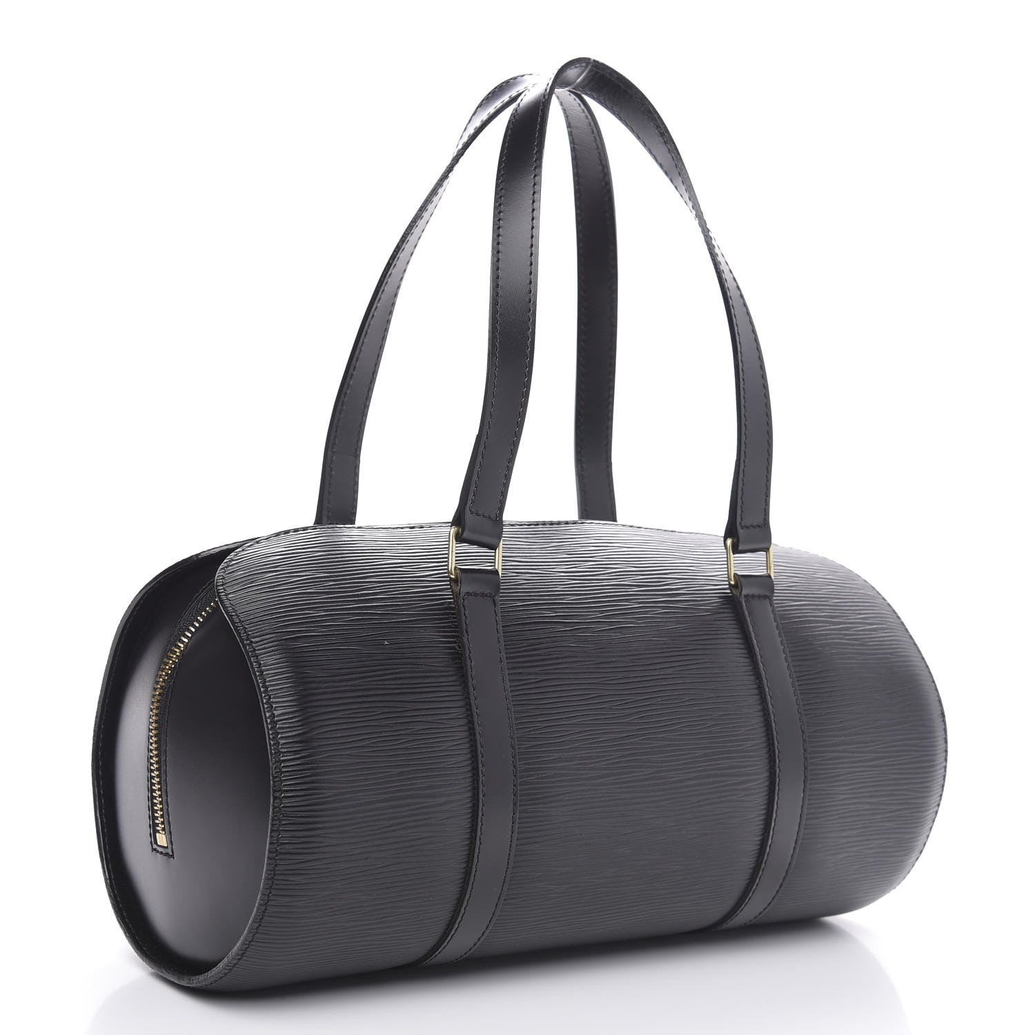 Louis Vuitton Epi Soufflot Black 3 of 9