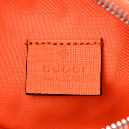 Gucci GG Supreme Monogram Banana Childrens Belt Bag Beige Ebony Multicolor Carrot Orange 6 of 9