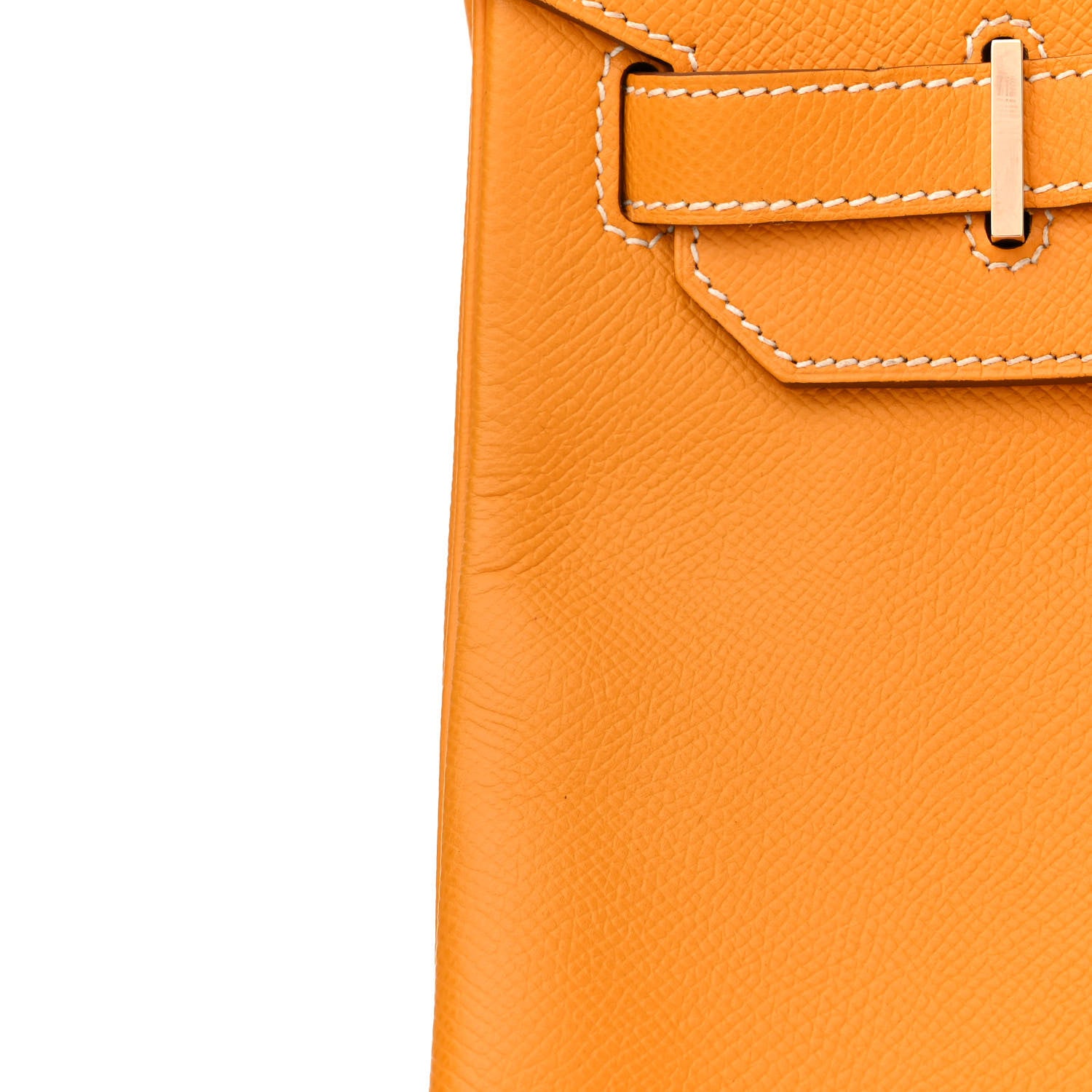 Hermes Epsom Candy Birkin 35 Jaune D'Or Feu 12 of 12