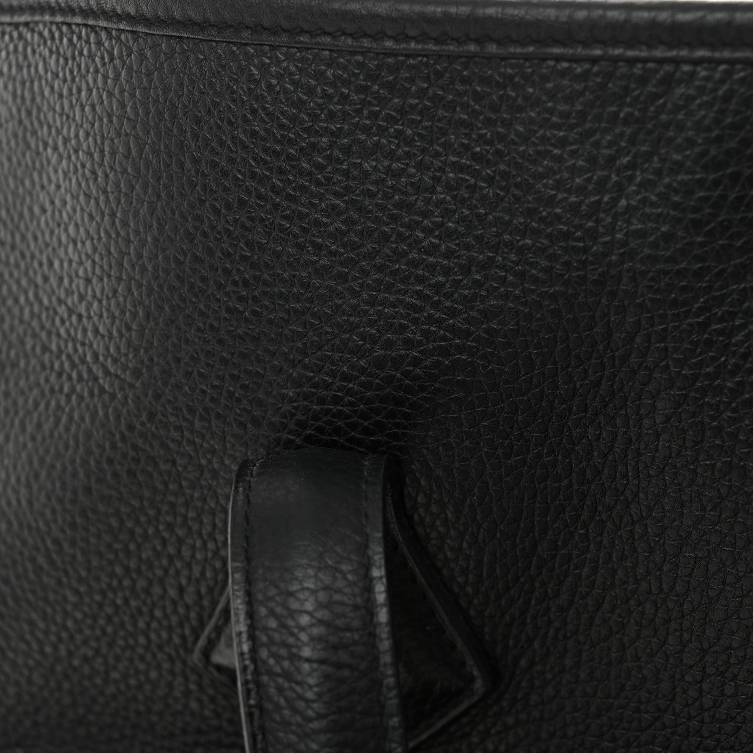 Hermes Taurillon Clemence Victoria II Cabas 35 Black 11 of 15