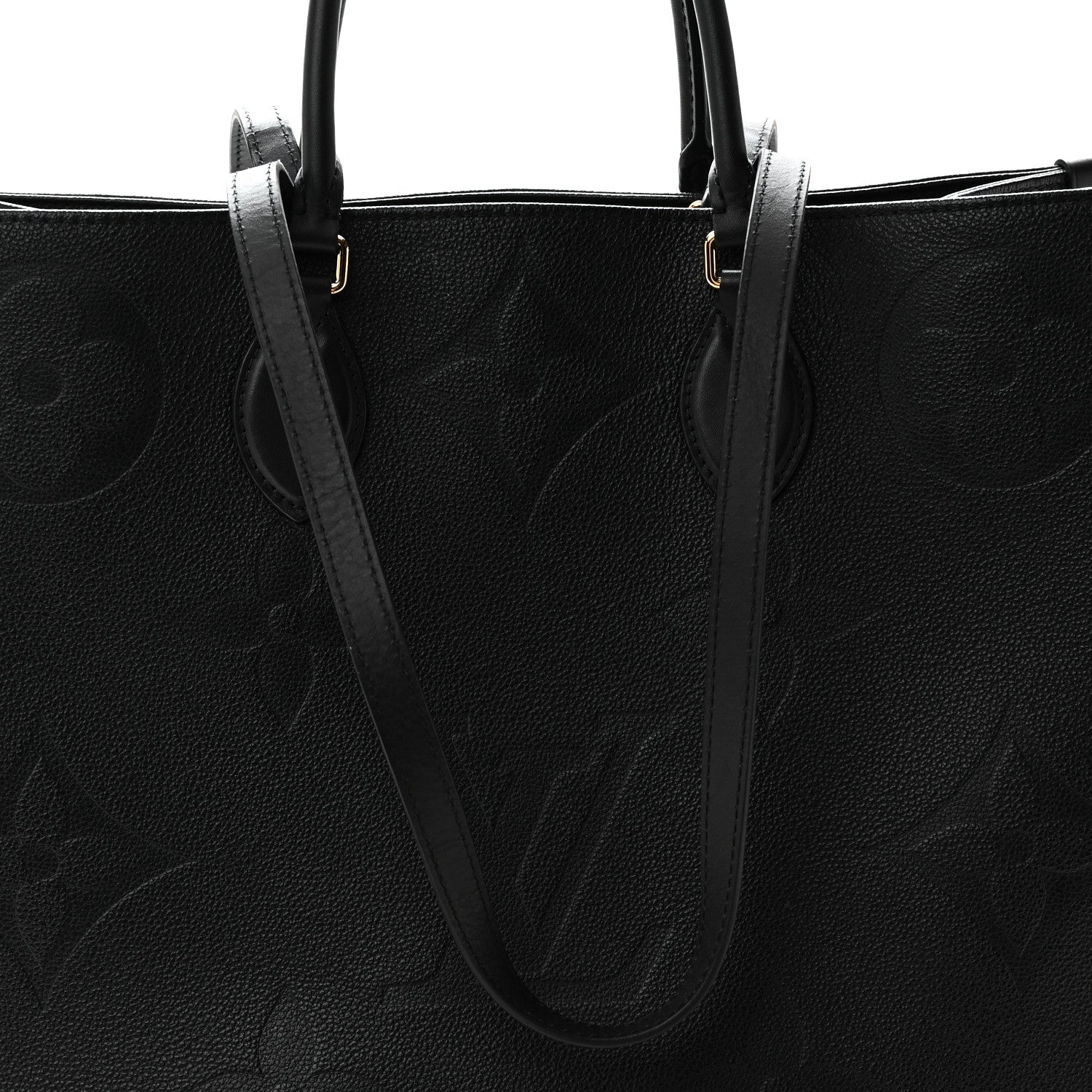 Louis Vuitton Empreinte Monogram Giant Onthego GM Black Black 7 of 9