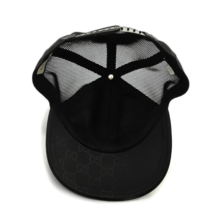 Gucci Nylon Monogram Baseball Hat L Black 7 of 9