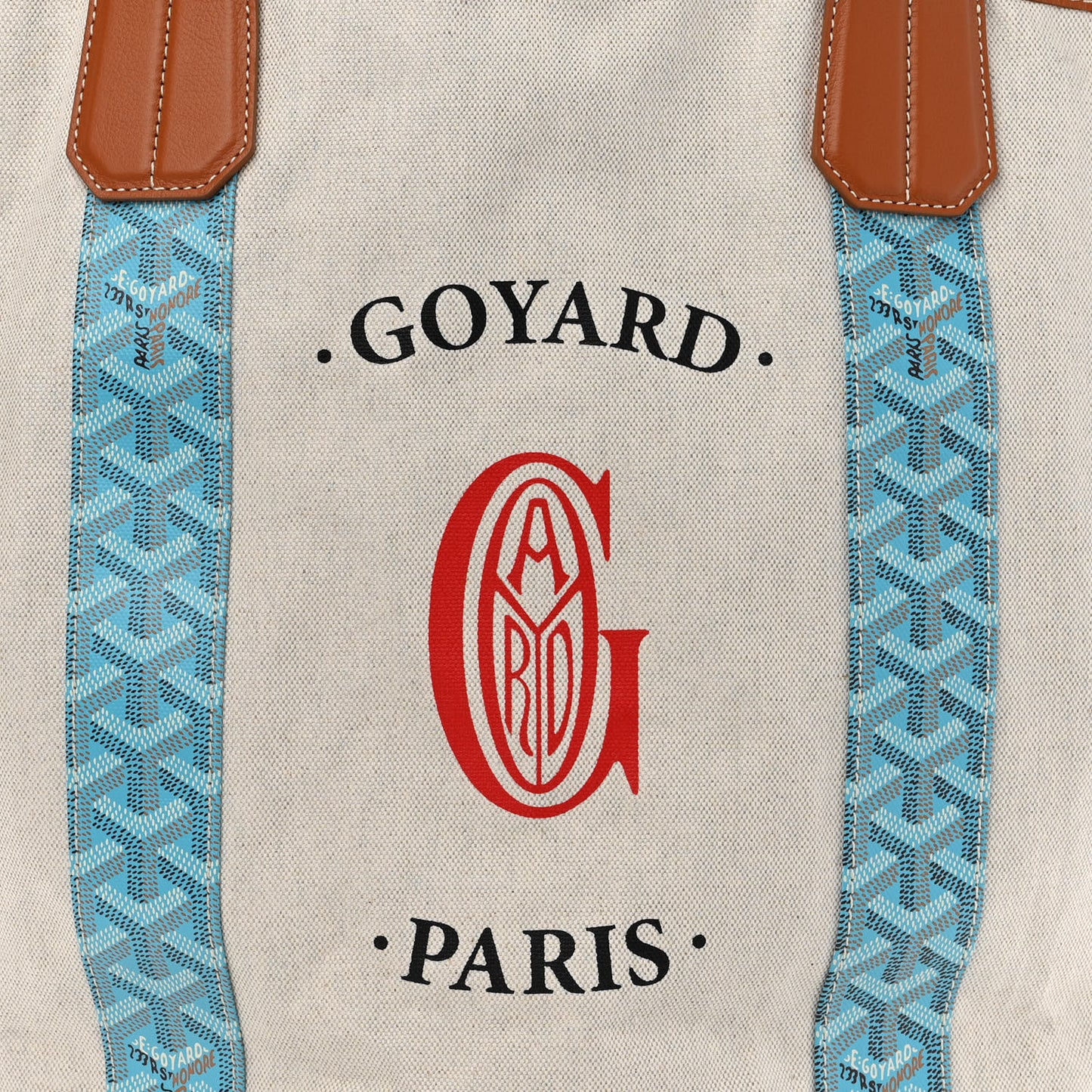 Goyardine Reversible Belharra Light Blue