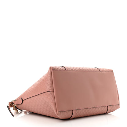 Gucci Soft Microguccissima Large Dome Satchel Soft Pink 4 of 11
