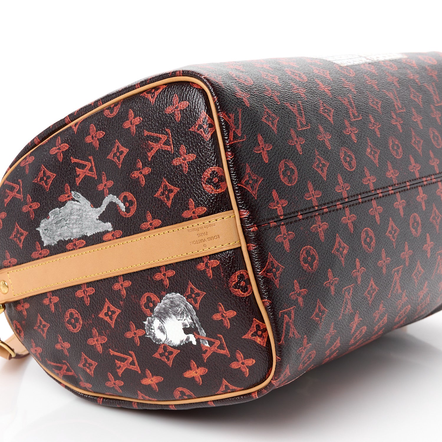 Louis Vuitton Catogram Speedy Bandouliere 30 Marron 13 of 15