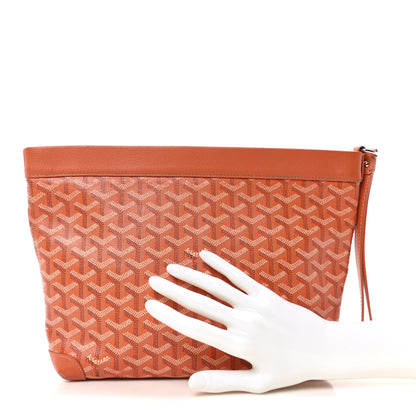 Goyard Goyardine Conti Pouch Orange 2 of 9
