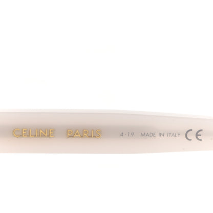 Celine Acetate Round Sunglasses CL40071I White 6 of 6