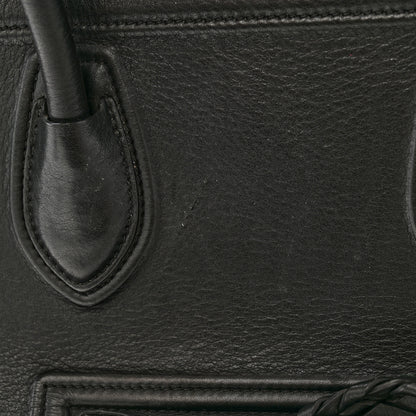Celine Supple Calfskin Medium Phantom Luggage Black 14 of 22