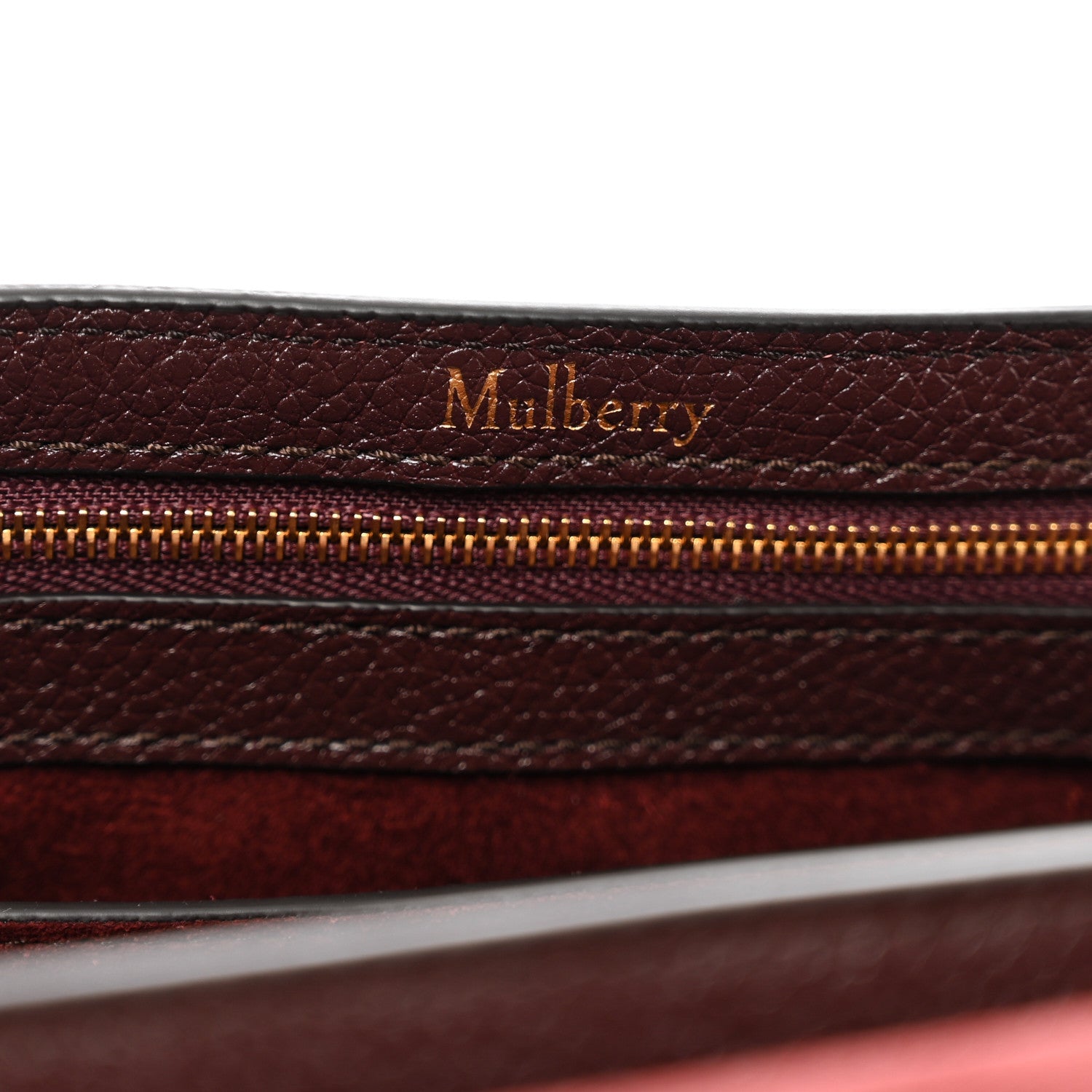 Mulberry Classic Grain Small New Bayswater Oxblood 7 of 9
