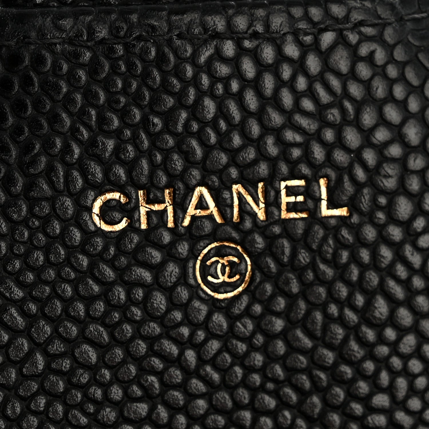Chanel Caviar Quilted Large Gusset Flap Wallet Black 6 of 12