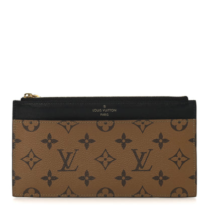 Louis Vuitton Reverse Monogram Slim Purse 1 of 8