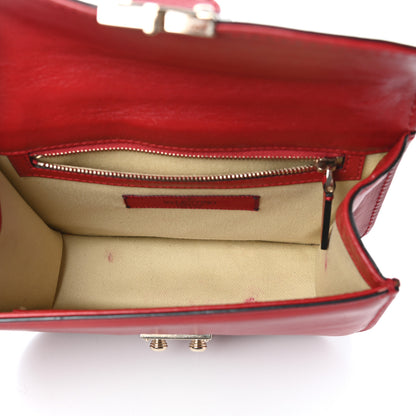 Valentino Garavani Vitello Small Glam Lock Rockstud Flap Red 5 of 10