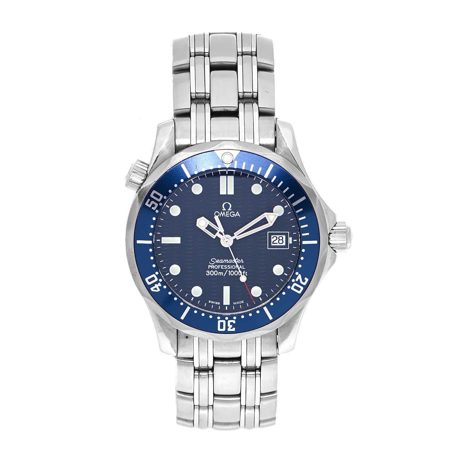 Omega Stainless Steel 36mm Seamaster Professional Automatic Watch Blue 2561.80.00 1 of 4