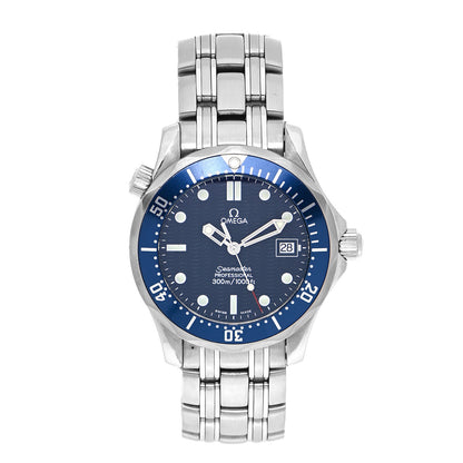 Omega Stainless Steel 36mm Seamaster Professional Automatic Watch Blue 2561.80.00 1 of 4