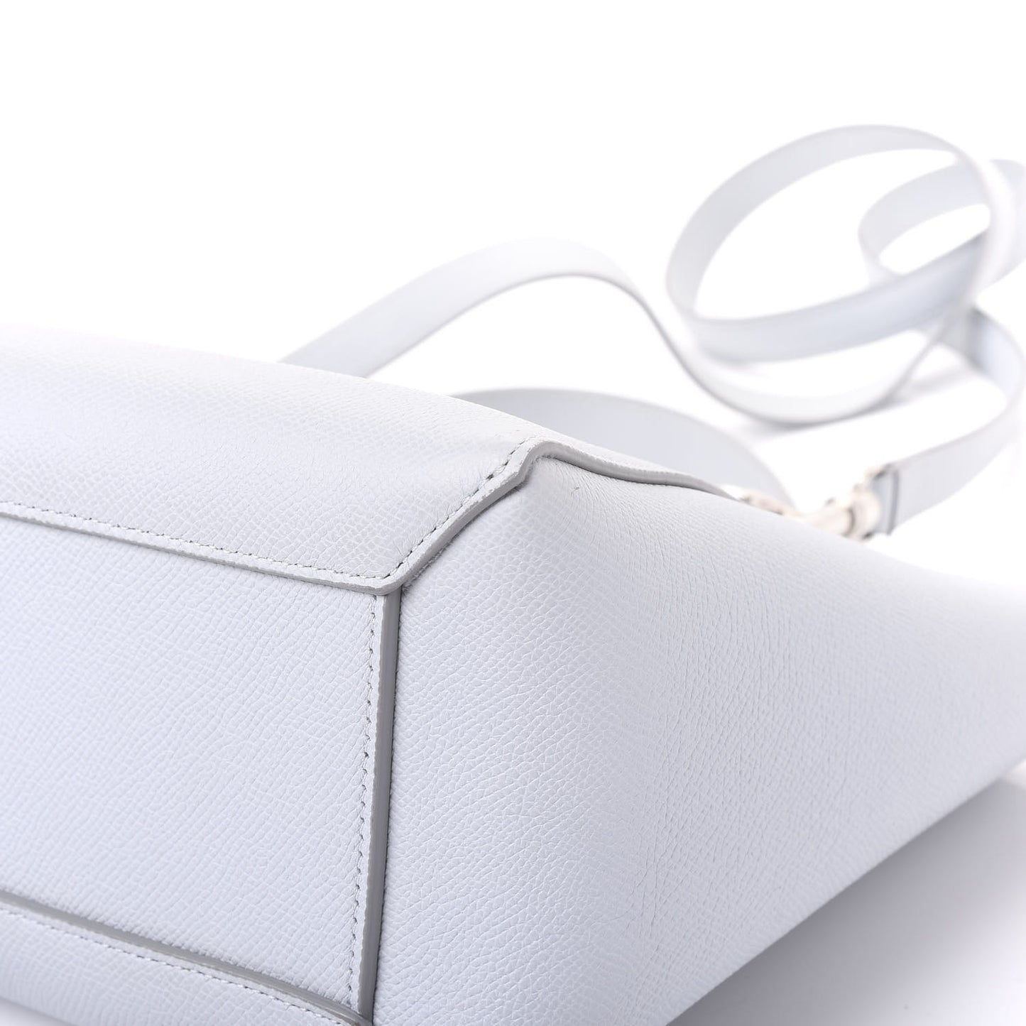 Grained Calfskin Nano Belt Bag Mineral
