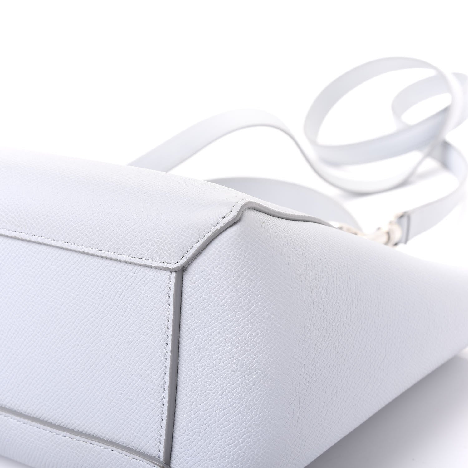Celine Grained Calfskin Nano Belt Bag Mineral 11 of 11