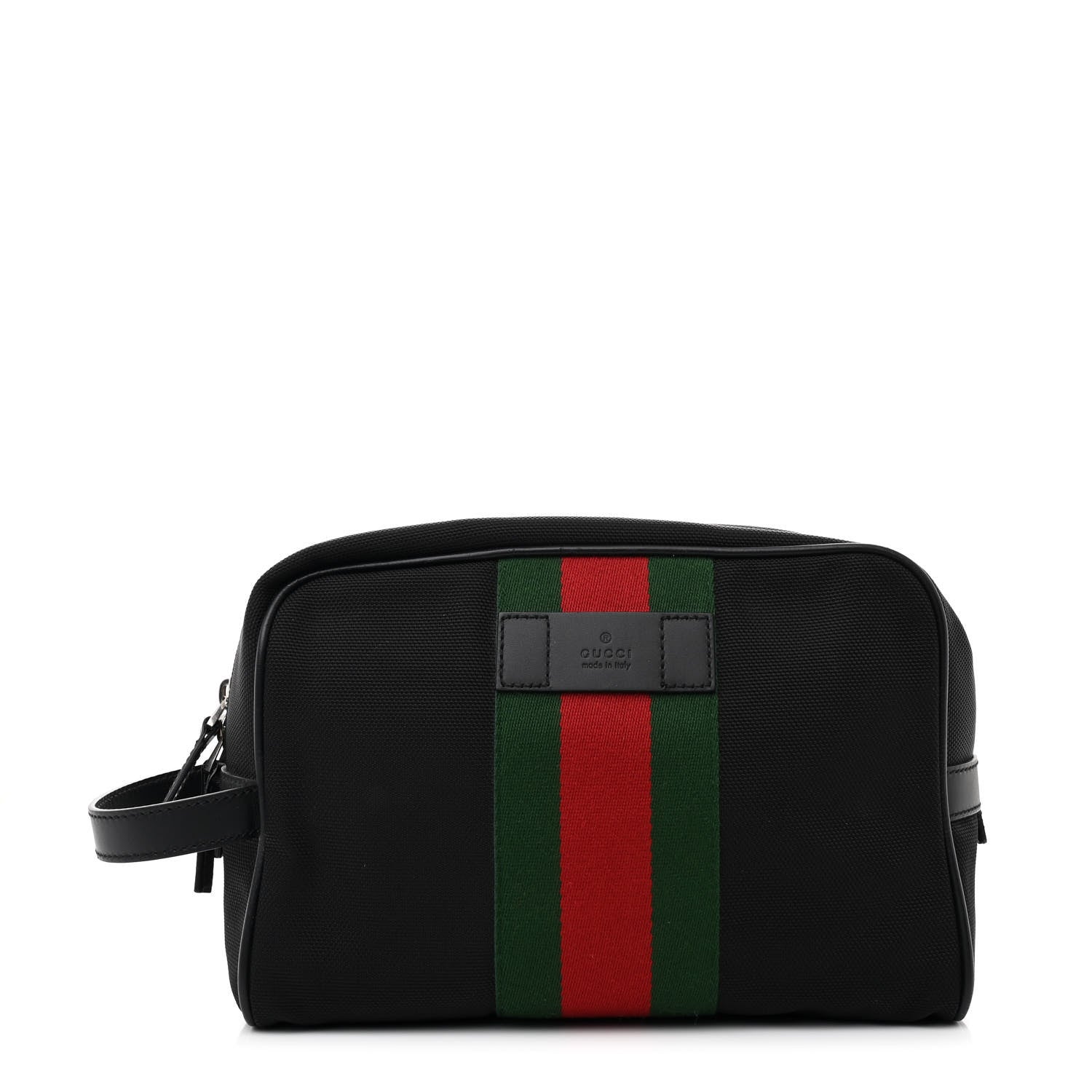 Gucci Techno Canvas Web Toiletry Case Black 1 of 9