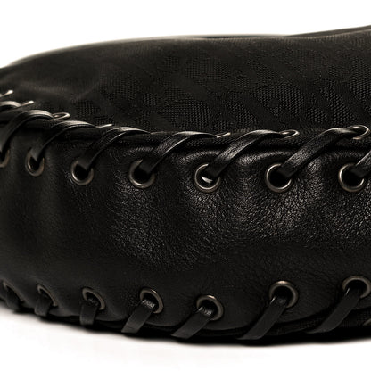 Christian Dior Monogram Ethnic Hobo Black 10 of 12